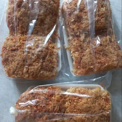 Hình ảnh cơm cháy gạo lức chả bong