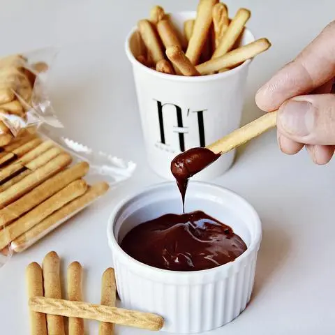 Hình ảnh Breadsticks with Nutella 