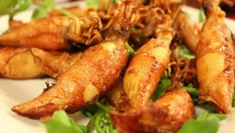 Hình ảnh mực trứng cháy tỏi