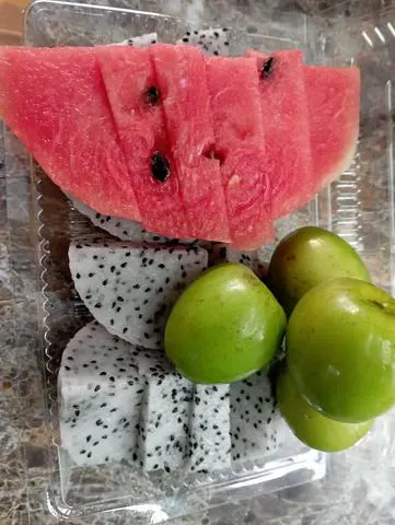 Hình ảnh Táo +Dưa Hấu +Thanh Long