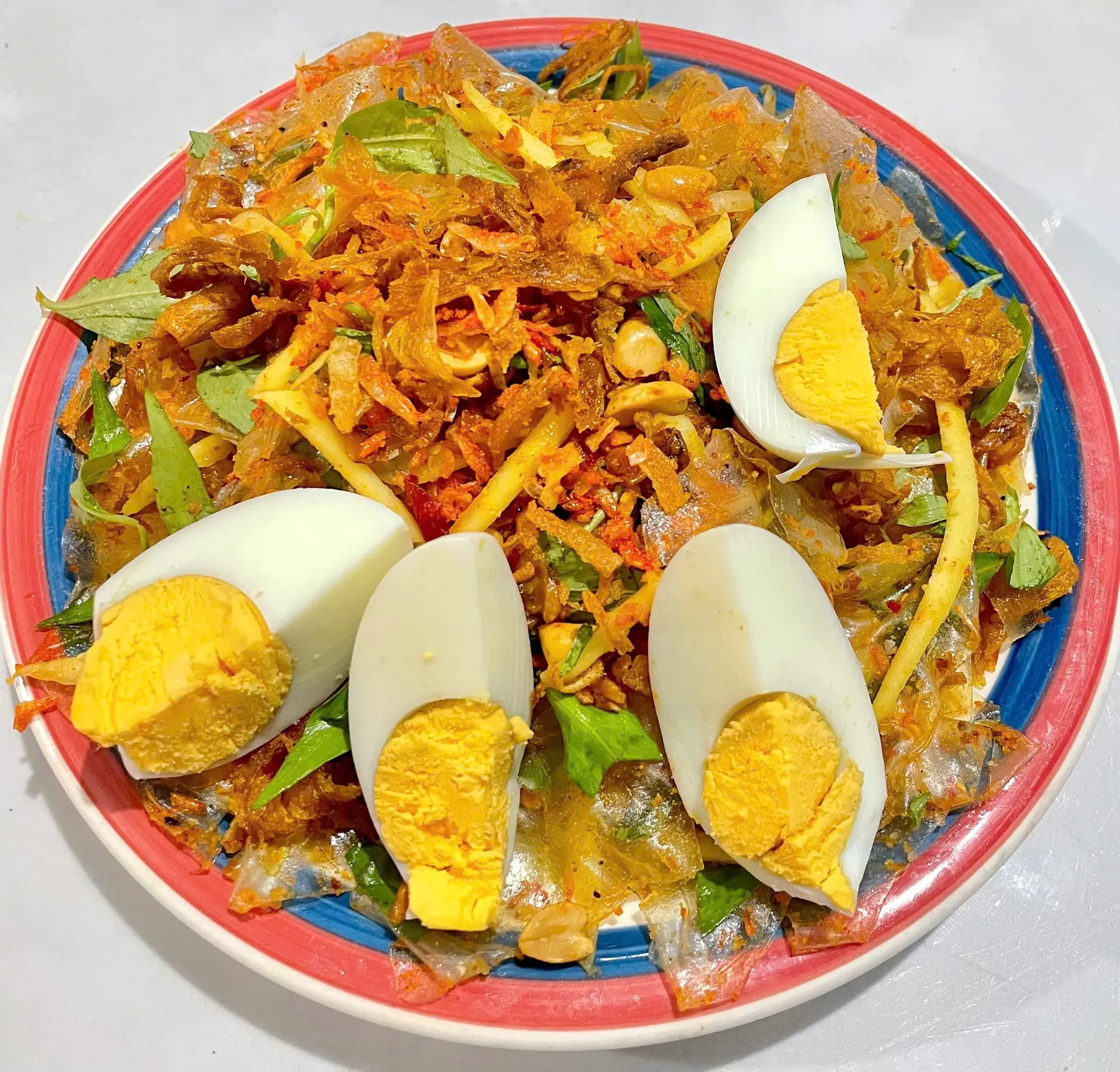 Hình ảnh Bánh Tráng Trộn Phơi Sương (TRỨNG GÀ)