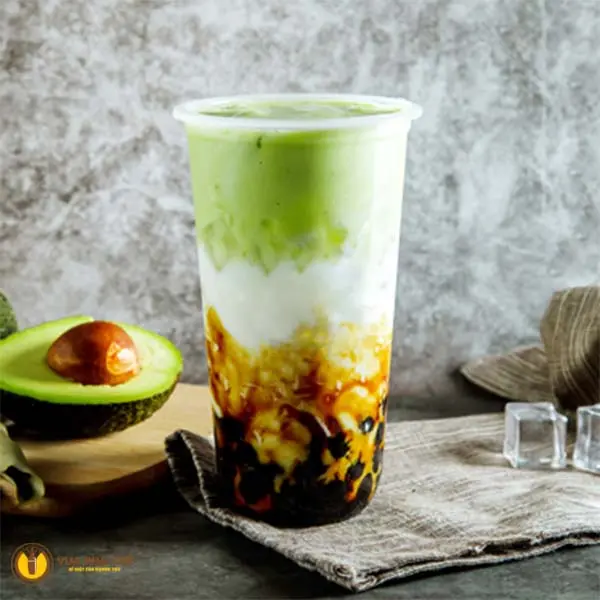 Hình ảnh Sữa Tươi Trân Châu Đường Đen Vị Matcha