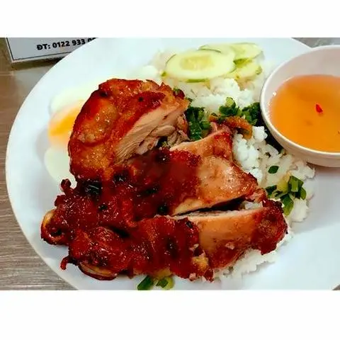 Hình ảnh Cơm Gà Nướng (gà lớn)