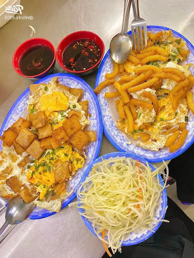 Hình ảnh Nui chiên 1 trứng
