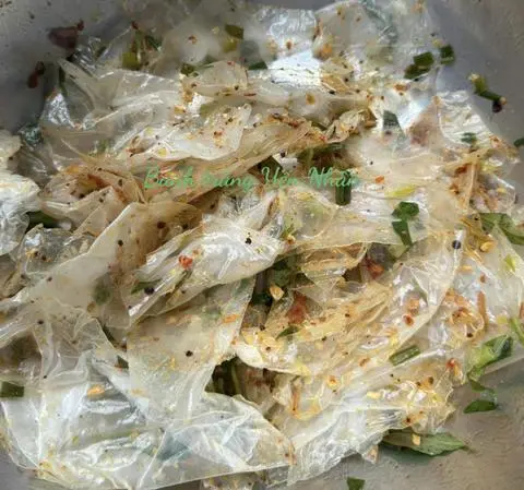 Hình ảnh dẻo trộn mỡ hành có tép