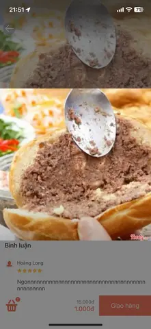 Hình ảnh Bánh mì Bơ - Bate