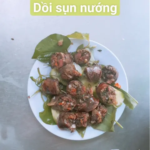 Hình ảnh Dồi sụn nướng