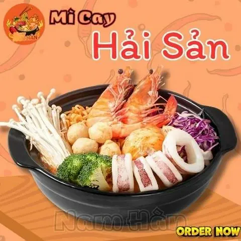 Hình ảnh Mì kim chi hải sản