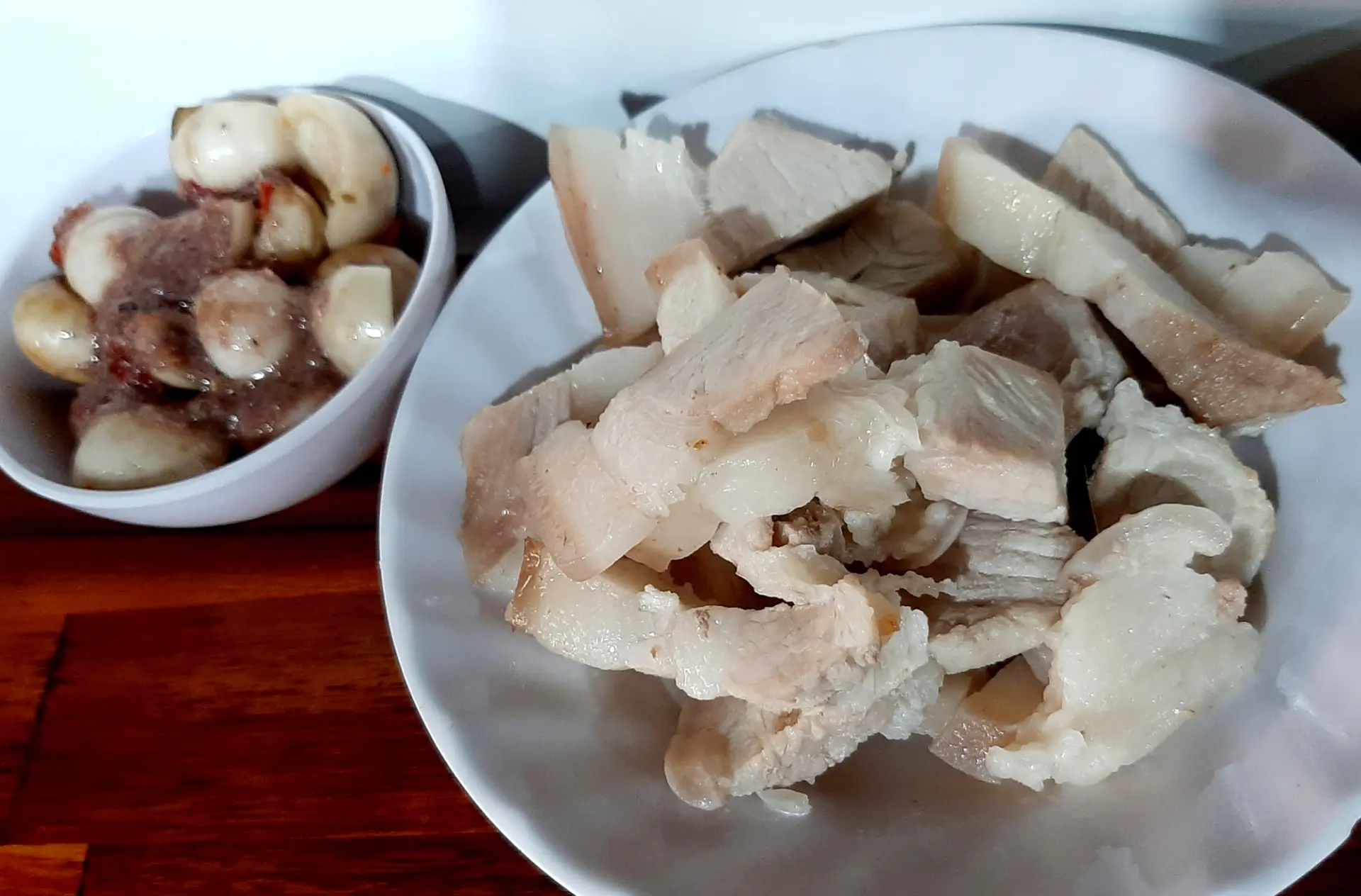 Hình ảnh Cơm Thịt luộc Cà Pháo Mắm Tôm