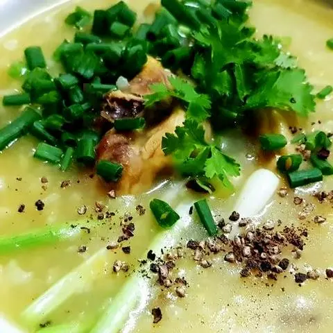 Hình ảnh CHÁO GÀ CHẶT