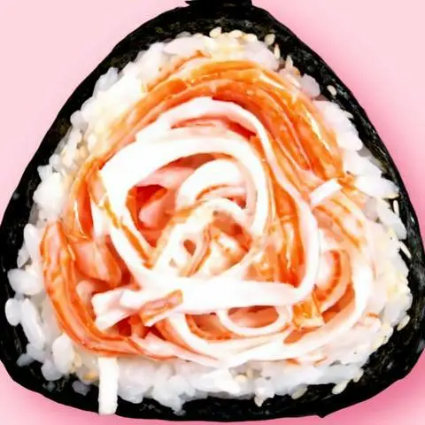 Hình ảnh Onigiri thanh cua mayo