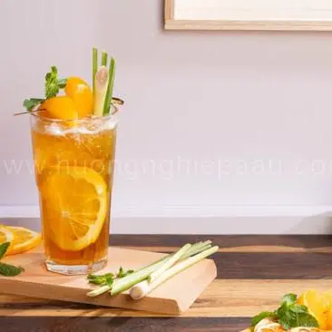 Hình ảnh Trà đào cam sả