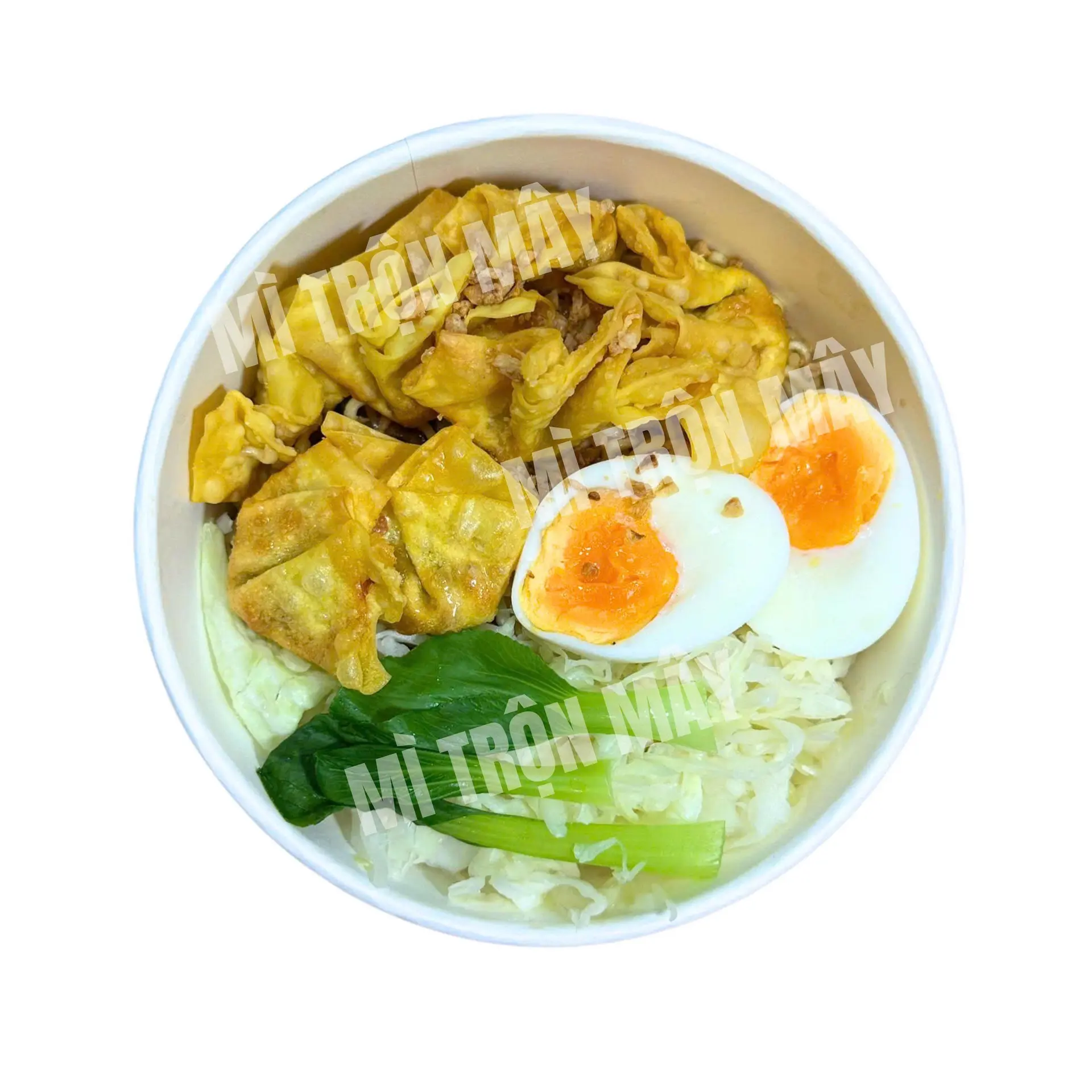 Hình ảnh Mì Trộn Hoành Thánh Chiên   