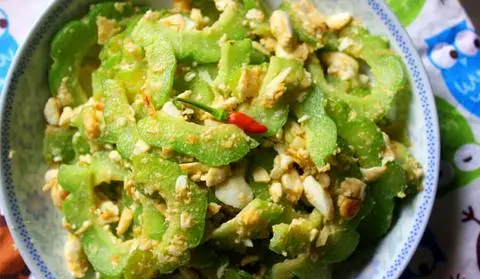 Hình ảnh Cơm khổ qua xào trứng