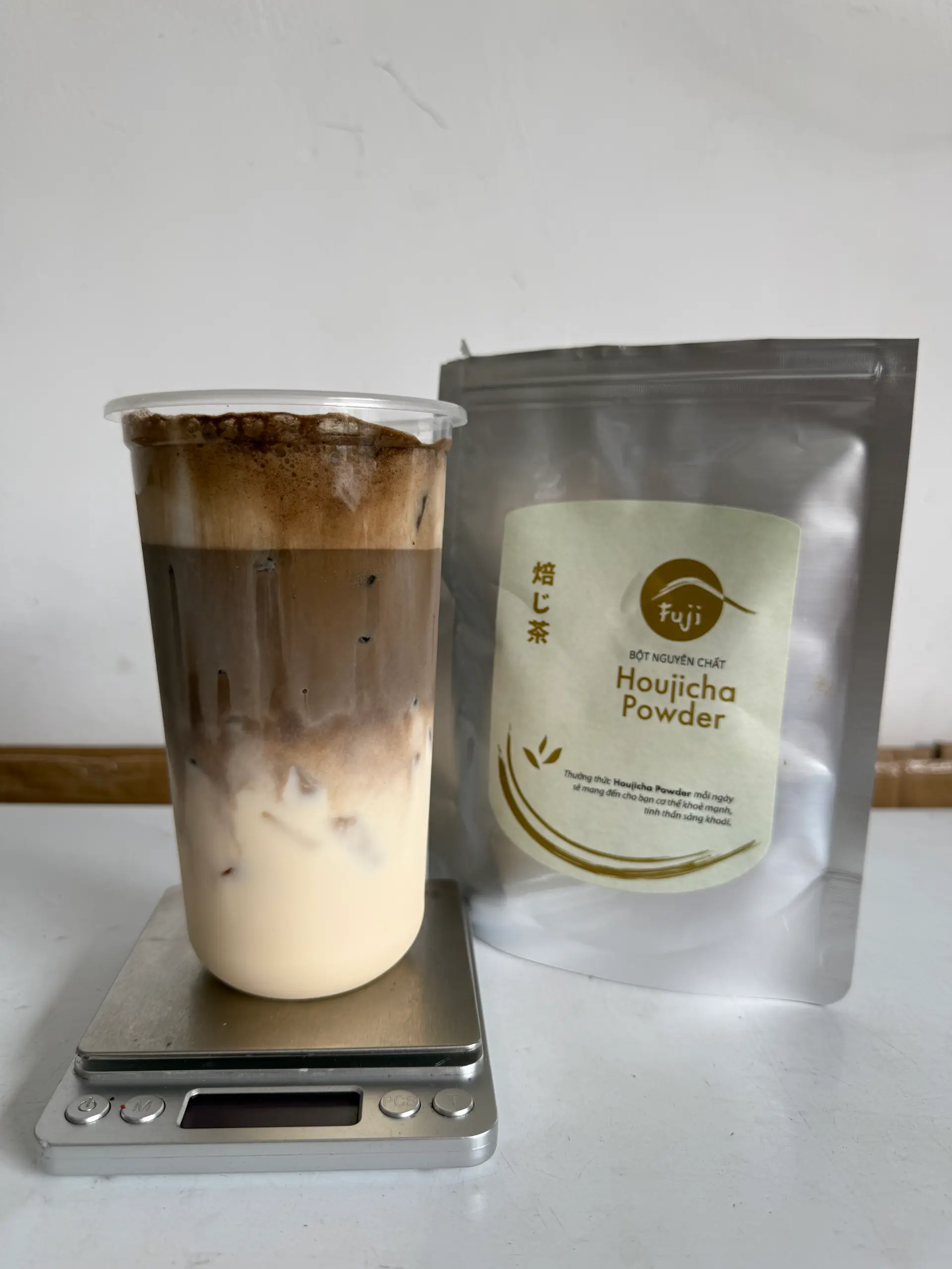 Hình ảnh Cold whiskde Houjicha (sữa TH - Oatside - Gấu)