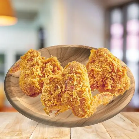 Hình ảnh Cánh Gà Chiên Giòn + Khoai