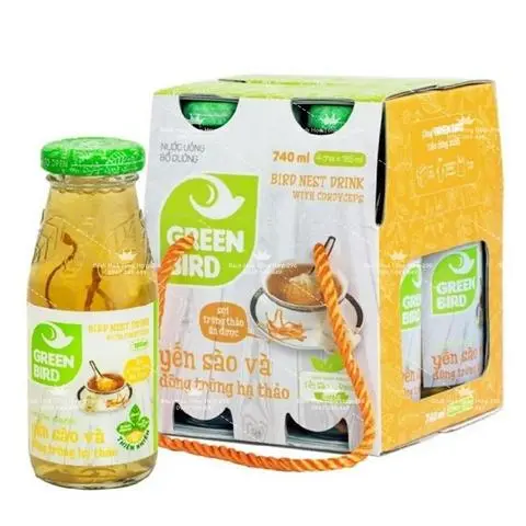 Hình ảnh Yến Sào Đông Trùng Hạ Thảo-1 Hộp 4 chai