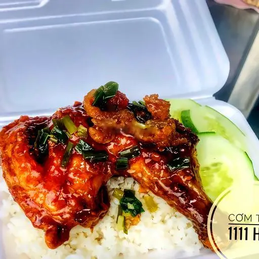 Hình ảnh Cơm ĐÙI GÀ GÓC TƯ CHIÊN GIÒN SỐT THÁI (ĐÙI LỚN)/ Sweet Chilli Fried Chicken Leg Quarter