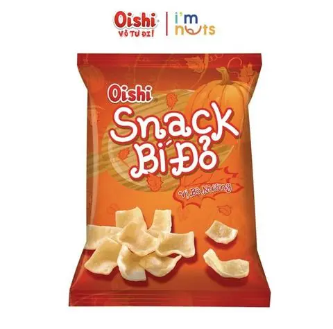 Hình ảnh Snack bí đỏ oishi 