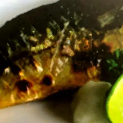 Hình ảnh 고등어구이 . Cá thu nướng muối tiêu+ cơm món ăn phụ