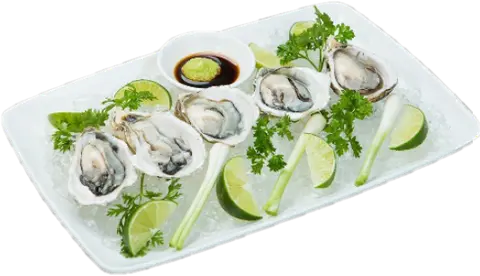 Hình ảnh Hàu đại dương sống mù tạt