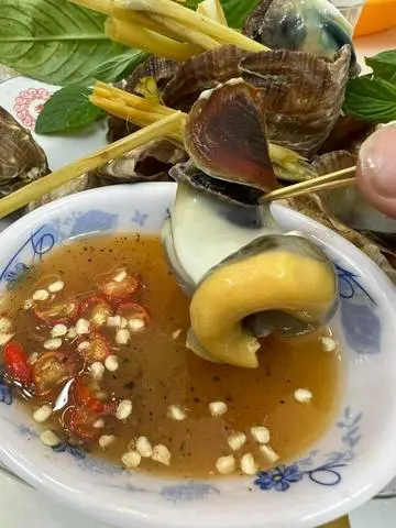 Hình ảnh ốc miệng rộng hấp xả 