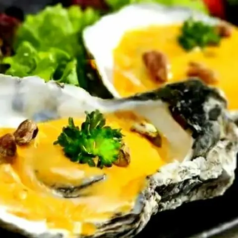 Hình ảnh Hàu nướng phô mai