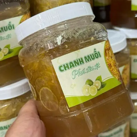 Hình ảnh Chanh Muối Sợi Phơi Đặc Biệt 1kg