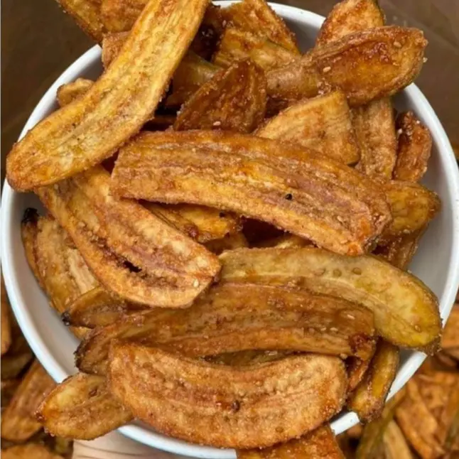 Hình ảnh Chuối Sấy Mè Gừng