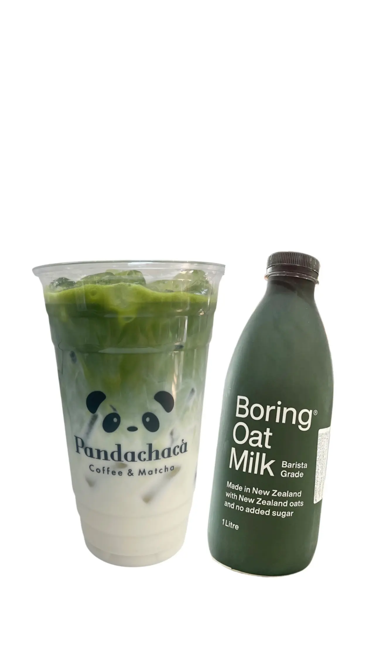 Hình ảnh Matcha Boring Oat Upsize (700ml)