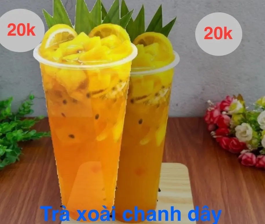 Hình ảnh Trà Xoài Chanh Dây