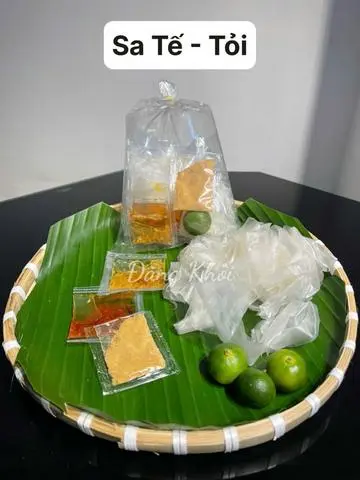 Hình ảnh Bánh Sa Tế - Tỏi