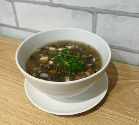 Hình ảnh Soup Nấm Bào Ngư Tóc Tiên