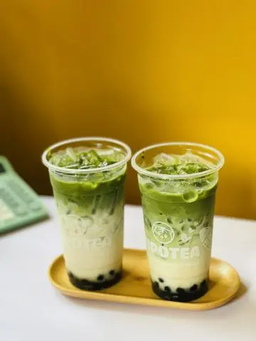 Hình ảnh Matcha latte oatside