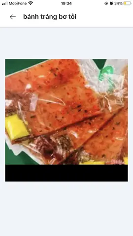 Hình ảnh bánh tráng bơ tỏi 