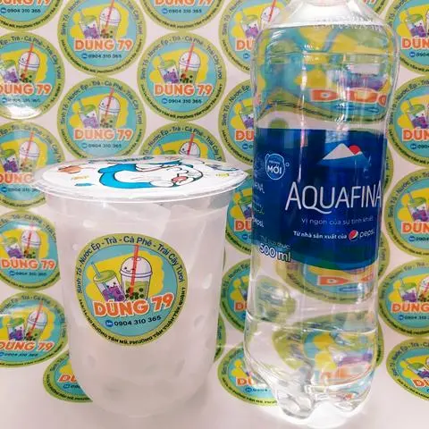 Hình ảnh Nước SUỐI  AQUA+ LY ĐÁ 