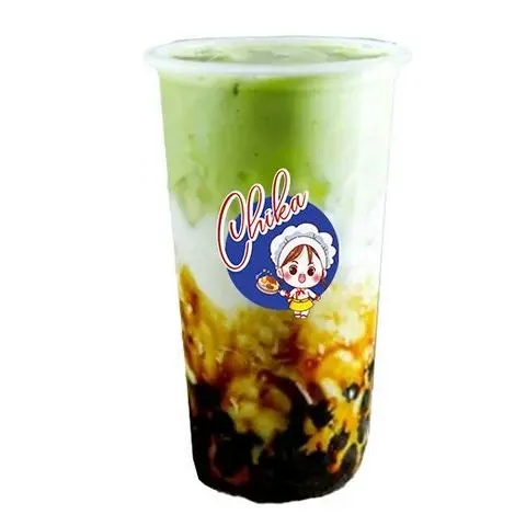 Hình ảnh Sữa tươi matcha trân châu đen 700ml