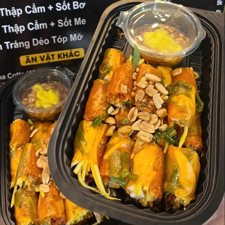 Hình ảnh Bánh Tráng Cuốn - Sốt Me Tứ Vị 