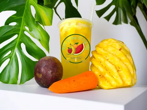 Hình ảnh Nước Ép Cà Rốt Thơm Chanh Dây 