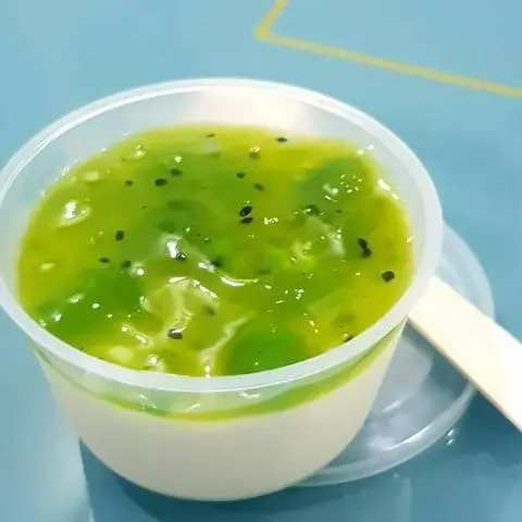 Hình ảnh Panna cotta vị kiwi