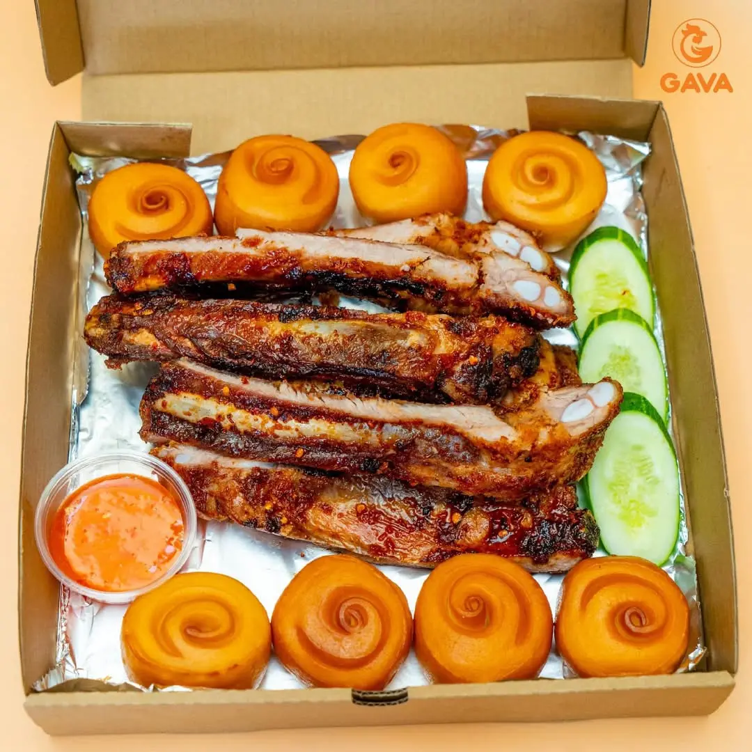 Hình ảnh Combo sườn nửa ký - 4 bánh