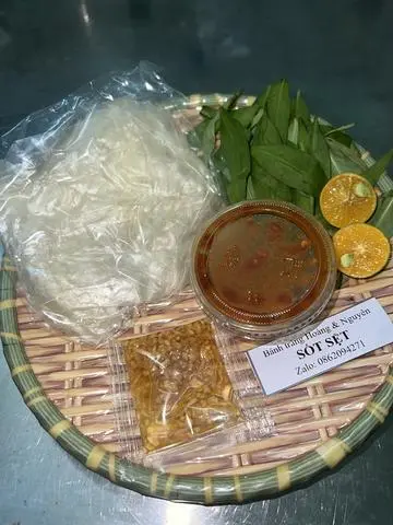 Hình ảnh Bánh Tráng Sốt Sệt