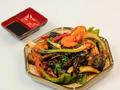 Hình ảnh Ếch chiên nước mắm
