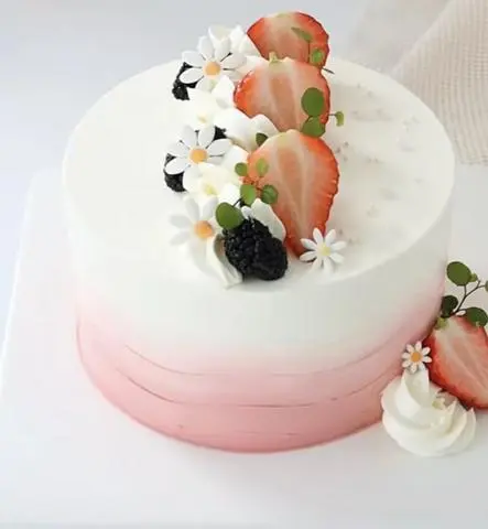 Hình ảnh bánh kem sữa tươi 