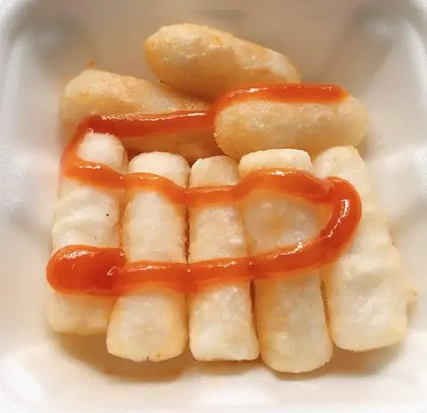 Hình ảnh Combo tok thường + tok phô mai chiên lắc phô mai