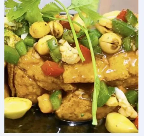 Hình ảnh Đậu Hũ Sốt Rau Củ