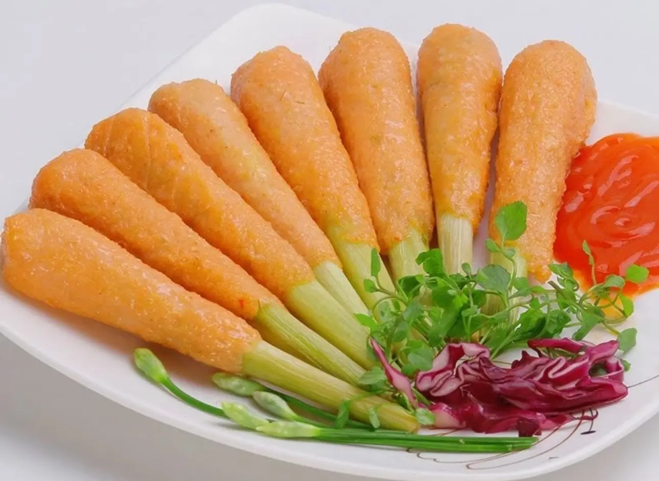 Hình ảnh Chạo sả chạo tôm 2 viên