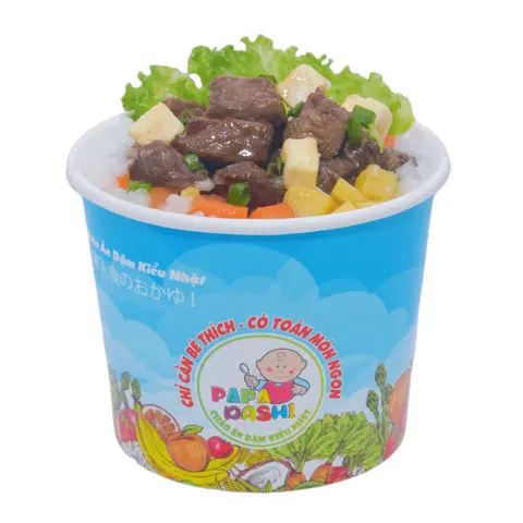Hình ảnh Cháo thịt bò phô mai