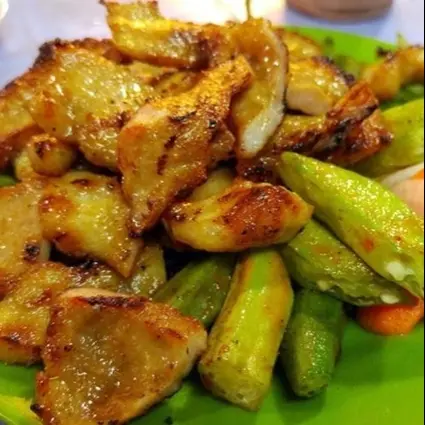 Hình ảnh Vú heo rim chao 100gr-đã chế biến