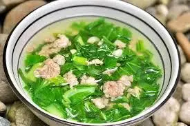 Hình ảnh Canh cải thịt bằm